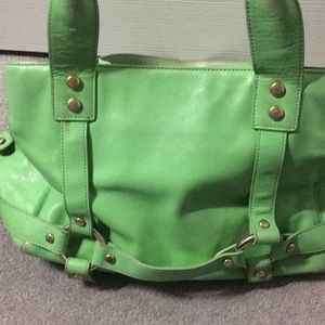 Juicy Couture lime green handbag